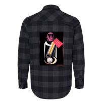 An Analgesic Pill In A Medicine Bottle Colour Lithograph Flannel Shirt | Artistshot