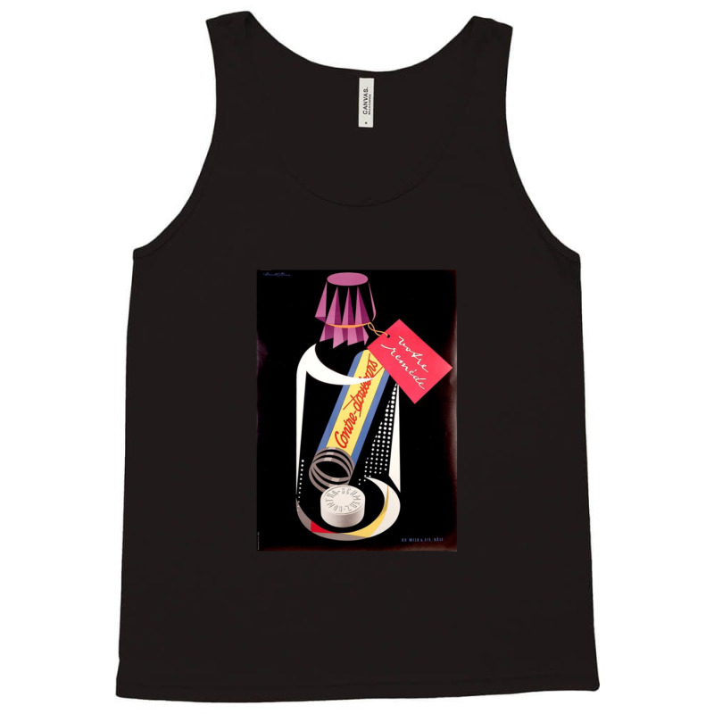 An Analgesic Pill In A Medicine Bottle Colour Lithograph Tank Top by hishamborgy | Artistshot