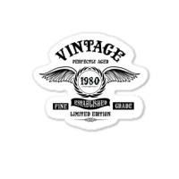 Vintage Perfectly Aged 1980 Sticker | Artistshot