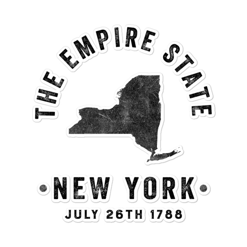 New York, The Empire State Sticker | Artistshot