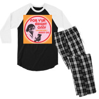 For Yur Height Only Weng Weng  T Men's 3/4 Sleeve Pajama Set | Artistshot