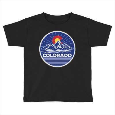 Colorado Toddler T-shirt Designed By Laty