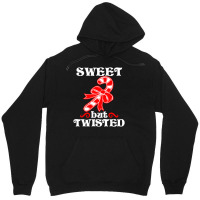 Candy Cane Sweet But Twisted Christmas Unisex Hoodie | Artistshot