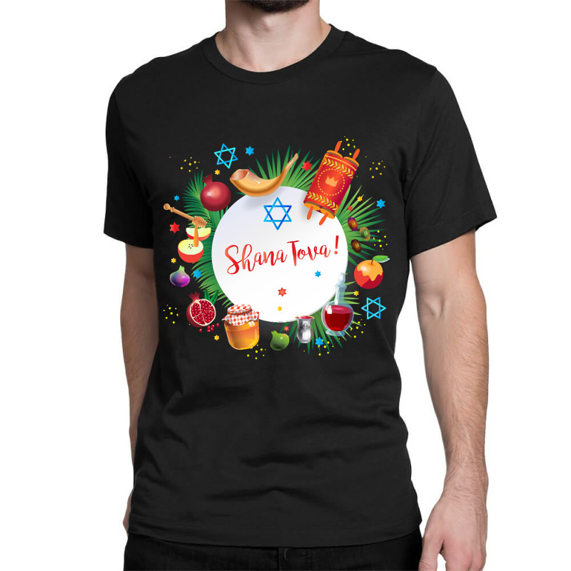 Limited Edition Happy Rosh Hashanah - Shana Tova! Autumn New Year Jewi Classic T-shirt | Artistshot