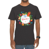 Limited Edition Happy Rosh Hashanah - Shana Tova! Autumn New Year Jewi Vintage T-shirt | Artistshot