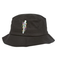 Natural Burial Floral Shroud Design For Funeral Directors Premium T Sh Bucket Hat | Artistshot