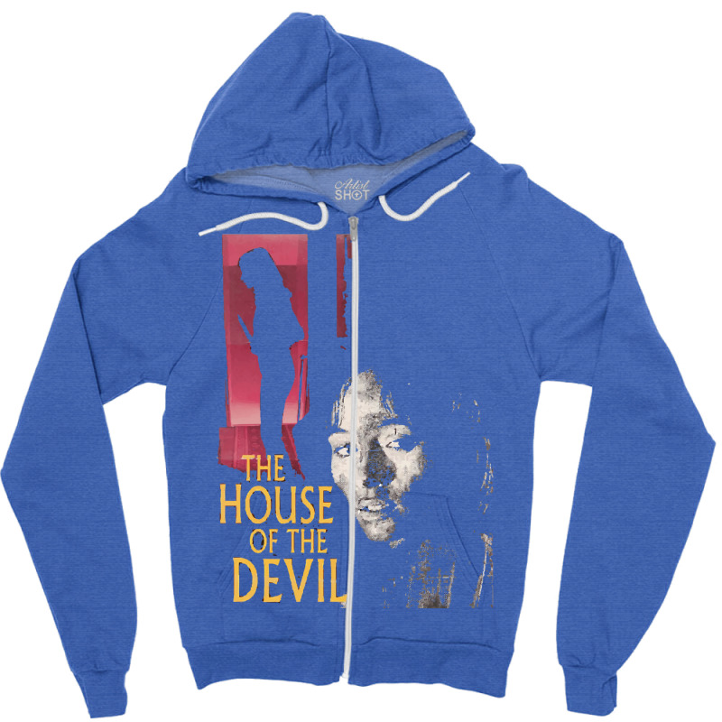 The House Of The Devil  T 80s Zipper Hoodie | Artistshot