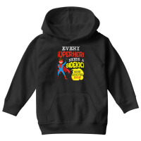 Every Superhero Needs A Sidekick Ba Youth Hoodie | Artistshot