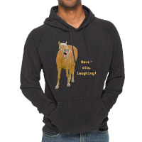 Hot Trend Never Stop Laughing! Funny Horse Painting Vintage Hoodie | Artistshot