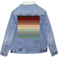 The Master Paul Thomas Anderson Palette  T Humor Unisex Sherpa-lined Denim Jacket | Artistshot