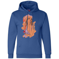 Cowgirl Art Kendall Jenner Champion Hoodie | Artistshot