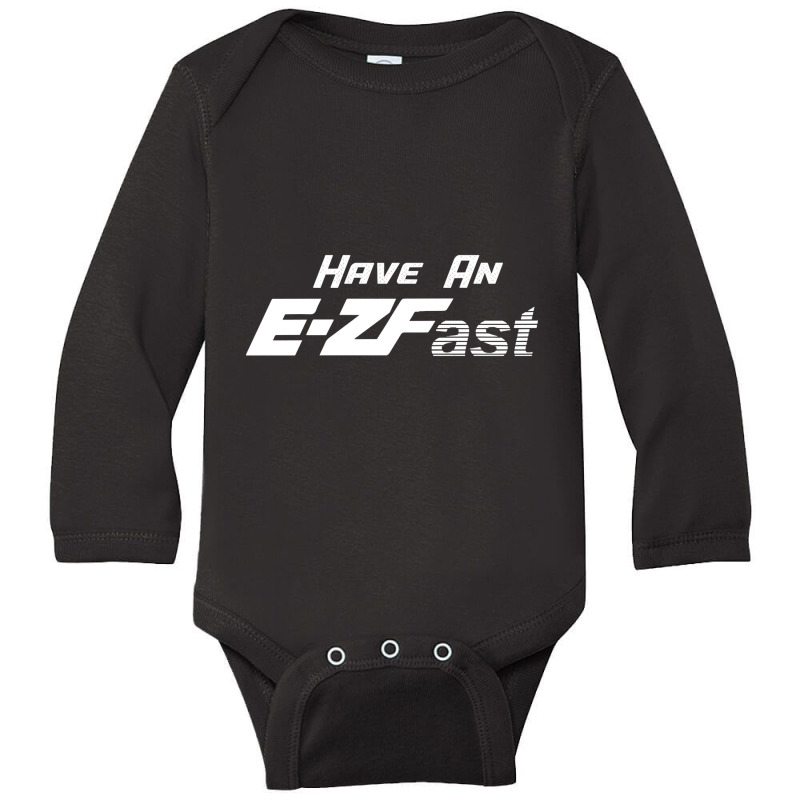 Trending Have An E-zfast Yom Kippur Long Sleeve Baby Bodysuit by Milne Charlton | Artistshot