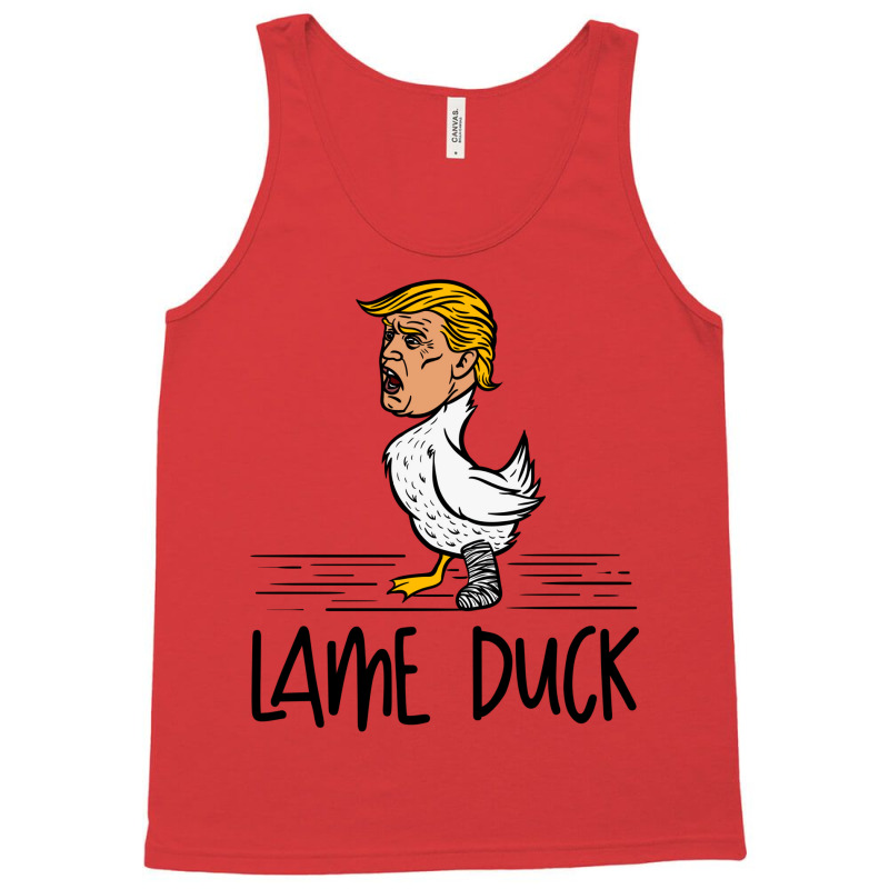 Presidential Election 2020 Funny Lame Duck Donald Trump Tank Top | Artistshot