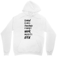 A Mind Is Like A Parachute, It Doesnt Work Unless Its Open Baby Nostal Unisex Hoodie | Artistshot