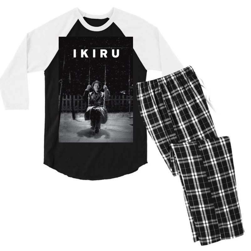 Ikiru Movie Men's 3/4 Sleeve Pajama Set by chancedon | Artistshot