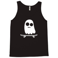 Skateboarding Ghost Tank Top | Artistshot