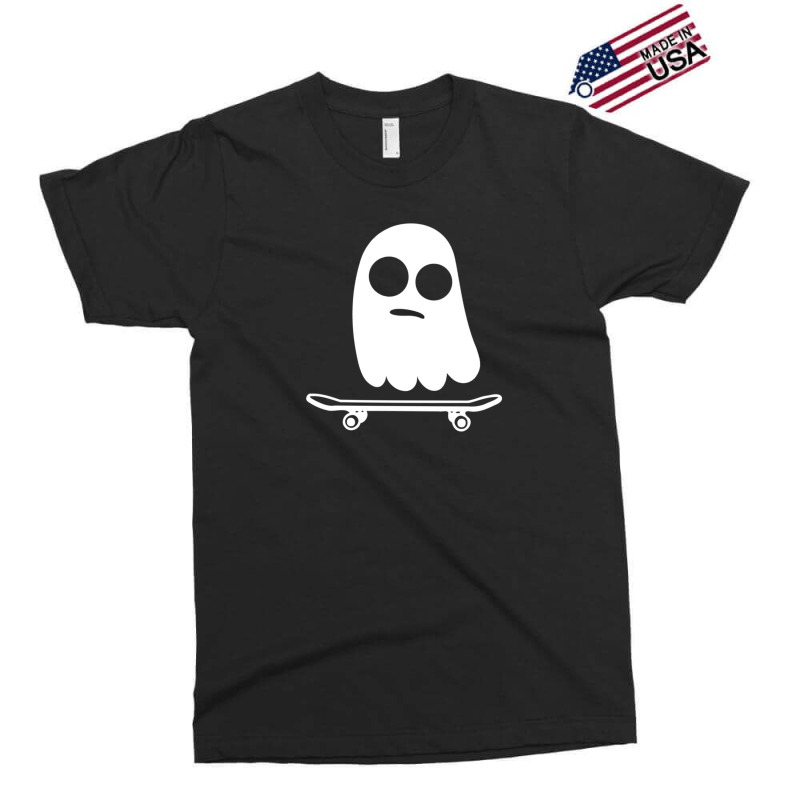 Skateboarding Ghost Exclusive T-shirt | Artistshot