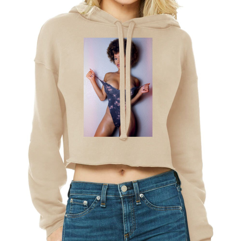 Stormi Maya Cropped Hoodie by ajdhanaavab | Artistshot