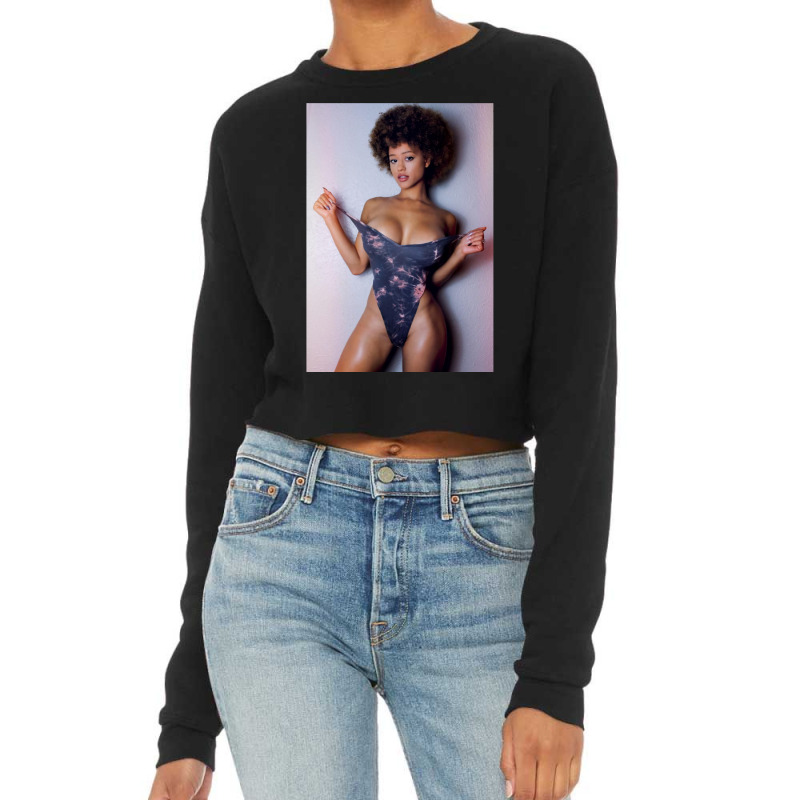 Stormi Maya Cropped Sweater by ajdhanaavab | Artistshot