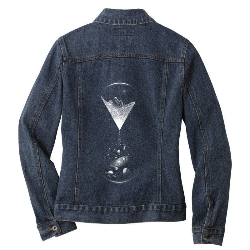 Spacetime Ladies Denim Jacket by EvanWayneCofer | Artistshot