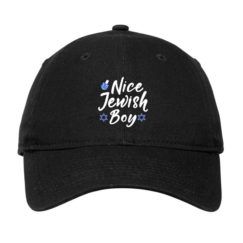 Hot Trend Nice Jewish Boy For Hanukkah, Bar Mitzvah Or Yom Kippur Adjustable Cap | Artistshot