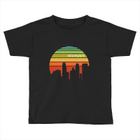 Trending Retro Minneapolis Minnesota Cityscape Toddler T-shirt | Artistshot