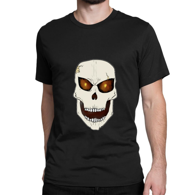 Skull Art Scary Classic T-shirt | Artistshot