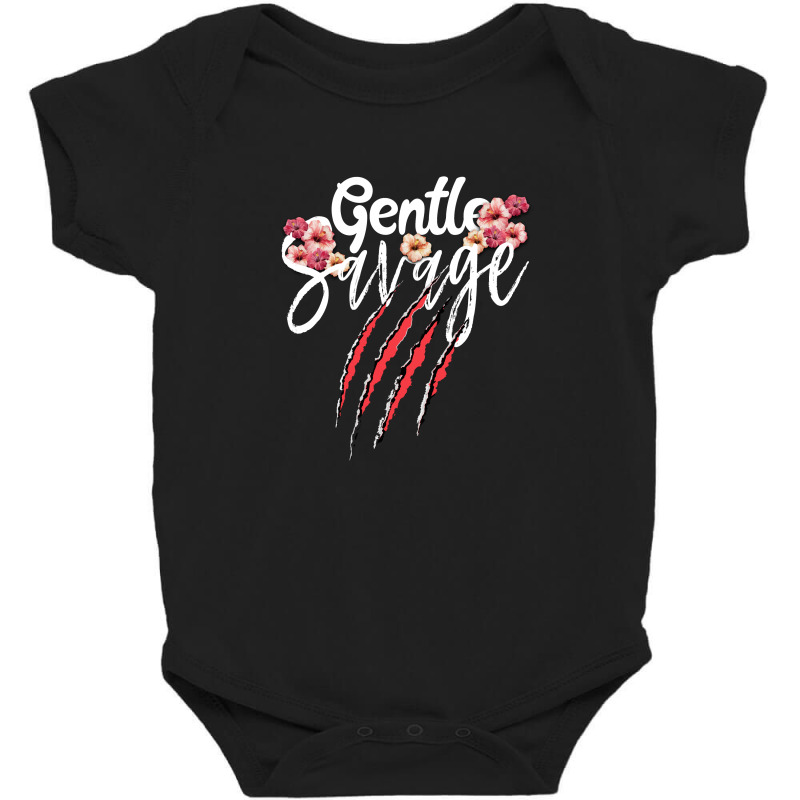 Gentle Savage For Dark Baby Bodysuit by autlu2024 | Artistshot