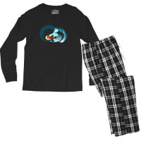 Ocean Heart Men's Long Sleeve Pajama Set | Artistshot