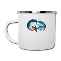 Ocean Heart Camper Cup | Artistshot