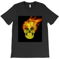 Skull Flame T-shirt | Artistshot