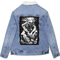 Limited Edition Horror Creatures And Scary Monsters-l6ozm Unisex Sherpa-lined Denim Jacket | Artistshot