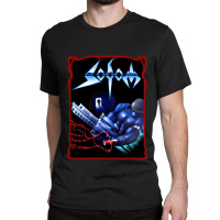 Tapping The Vein By Sodom Classic Old School German Thrash Metal Stick Classic T-shirt | Artistshot