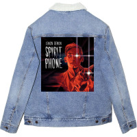 Spirit Phone  T Love Unisex Sherpa-lined Denim Jacket | Artistshot