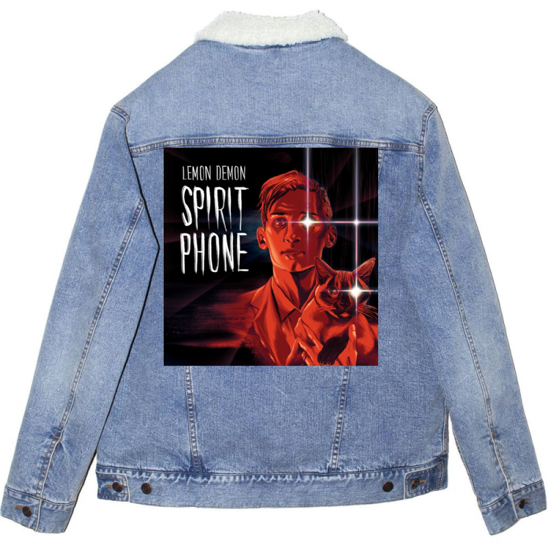 Spirit Phone  T Love Unisex Sherpa-lined Denim Jacket | Artistshot