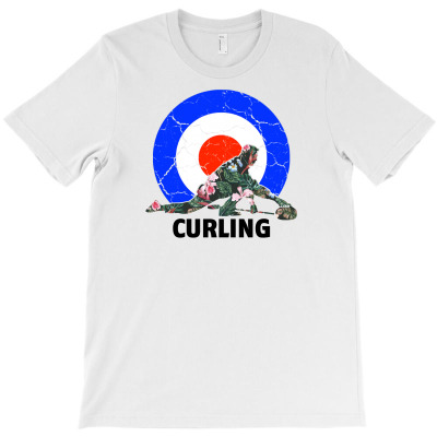 Curling For Light T-shirt Designed By Neset