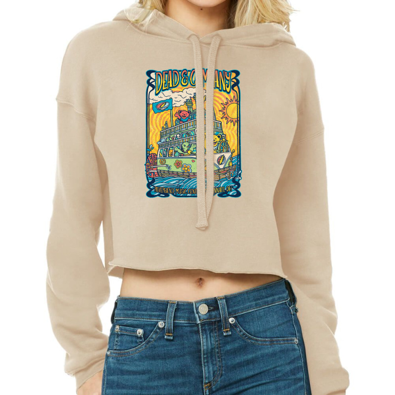 Dead Riverbend Company Cropped Hoodie by remasi | Artistshot