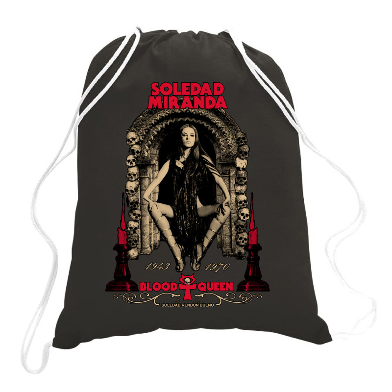 Soledad Miranda Tribute  T Quote Drawstring Bags | Artistshot