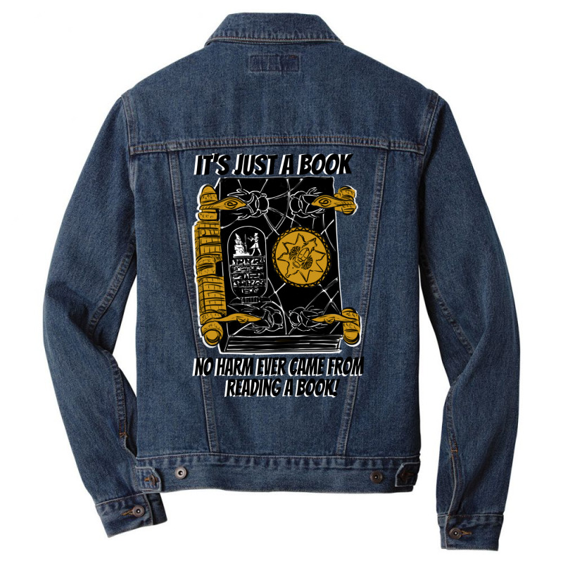 The Book Of The Dead  T Aesthetic Men Denim Jacket | Artistshot