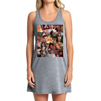 Parks And Recreation Collage Poster Green Tank Dress | Artistshot