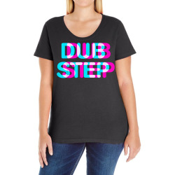 dubstep music disco sound t shirt Ladies Curvy T-Shirt | Artistshot