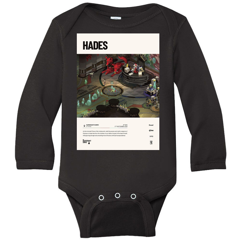 Hades (2020) Long Sleeve Baby Bodysuit by juliastonnes | Artistshot