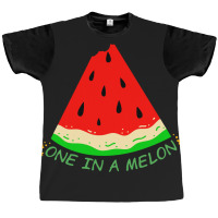 You're One In A Melon Funny Puns For Kids Graphic T-shirt | Artistshot