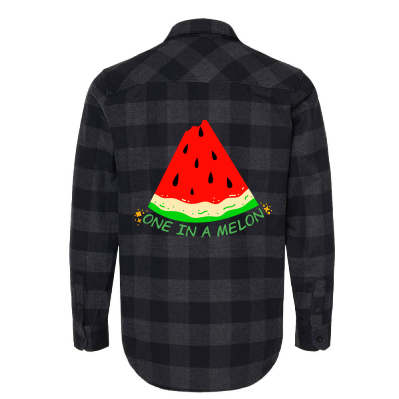 You're One In A Melon Funny Puns For Kids Flannel Shirt | Artistshot