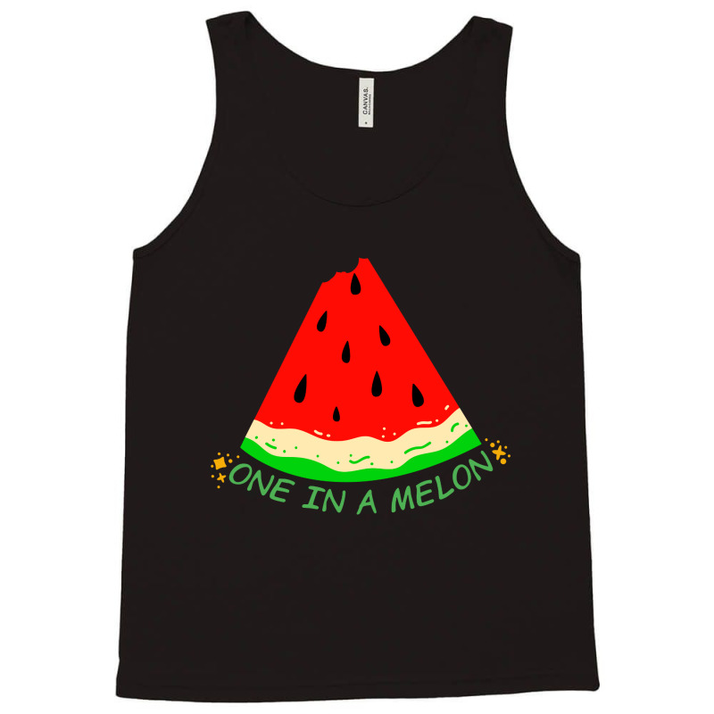 You're One In A Melon Funny Puns For Kids Tank Top | Artistshot