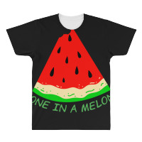 You're One In A Melon Funny Puns For Kids All Over Men's T-shirt | Artistshot