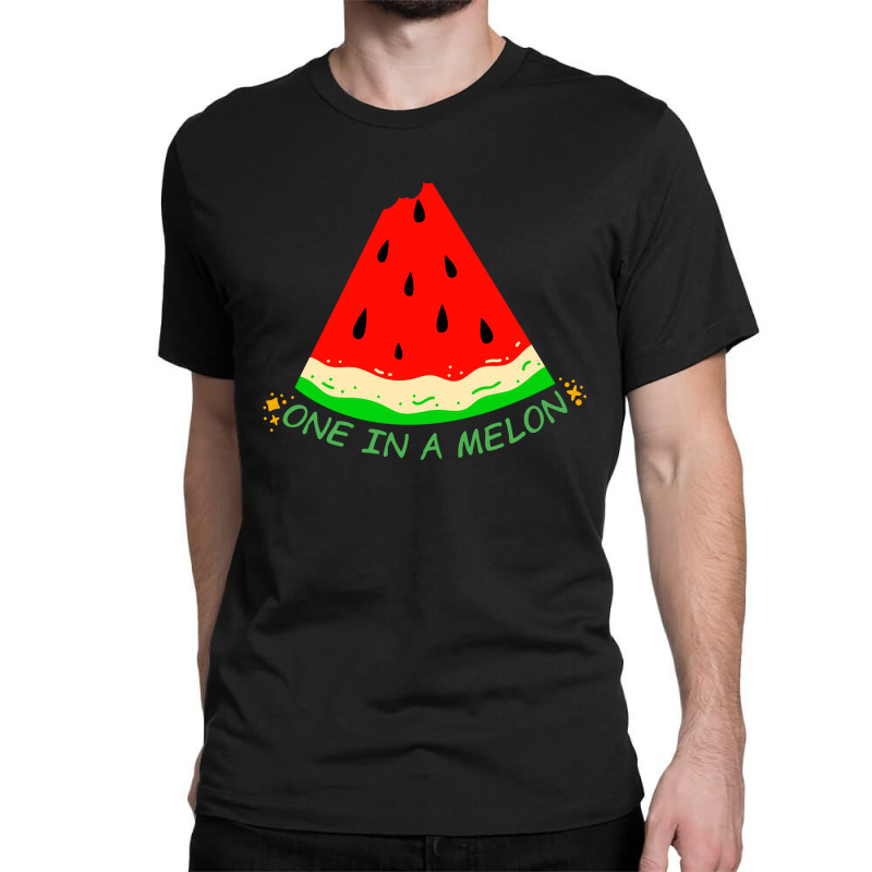 You're One In A Melon Funny Puns For Kids Classic T-shirt | Artistshot