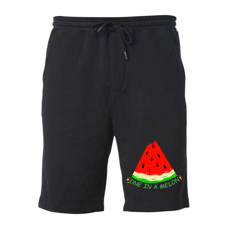 You're One In A Melon Funny Puns For Kids Fleece Short | Artistshot