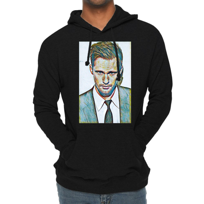 Alexander Skarsgard Poster Travel Lightweight Hoodie by shabnajianxiq | Artistshot