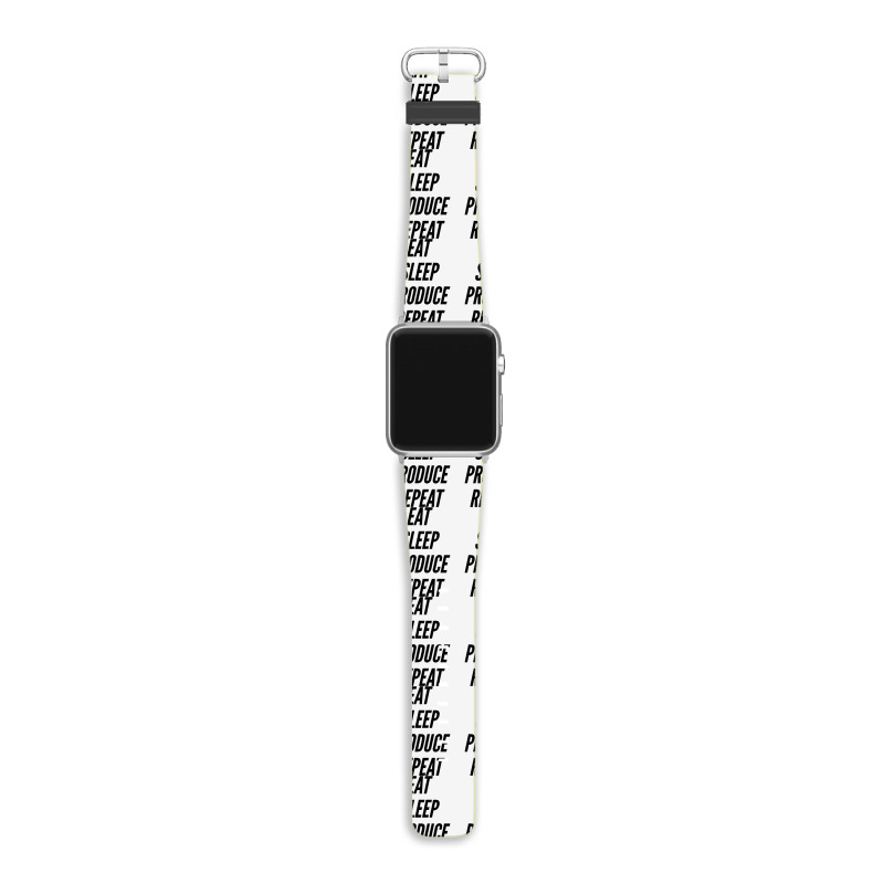 Eat Sleep Produce Repeat  Movie Producer Film Student School Film Maki Apple Watch Band | Artistshot